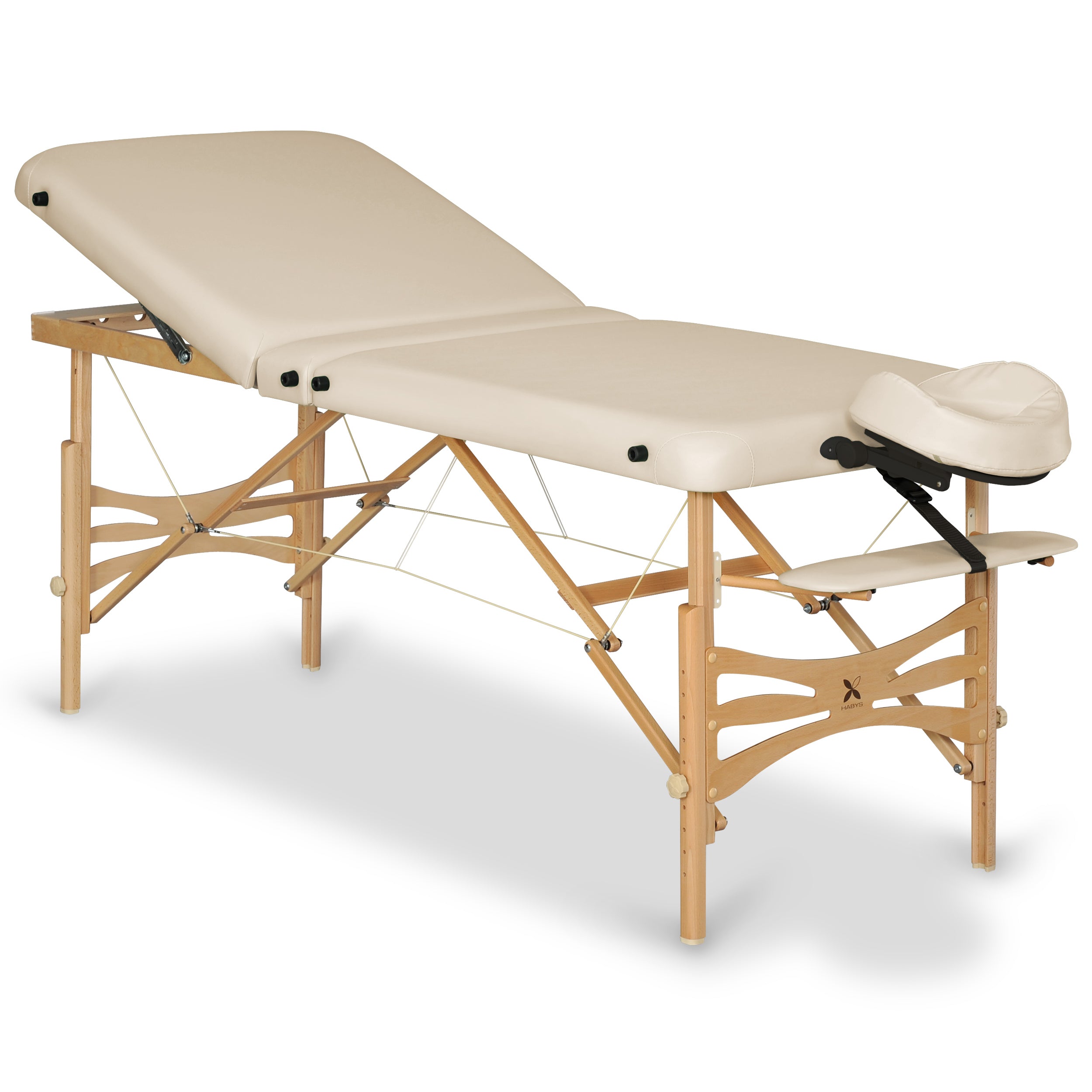 -13-Massage Table Panda Plus Light Wood 70 Vinyl Flex K033 Beige-13