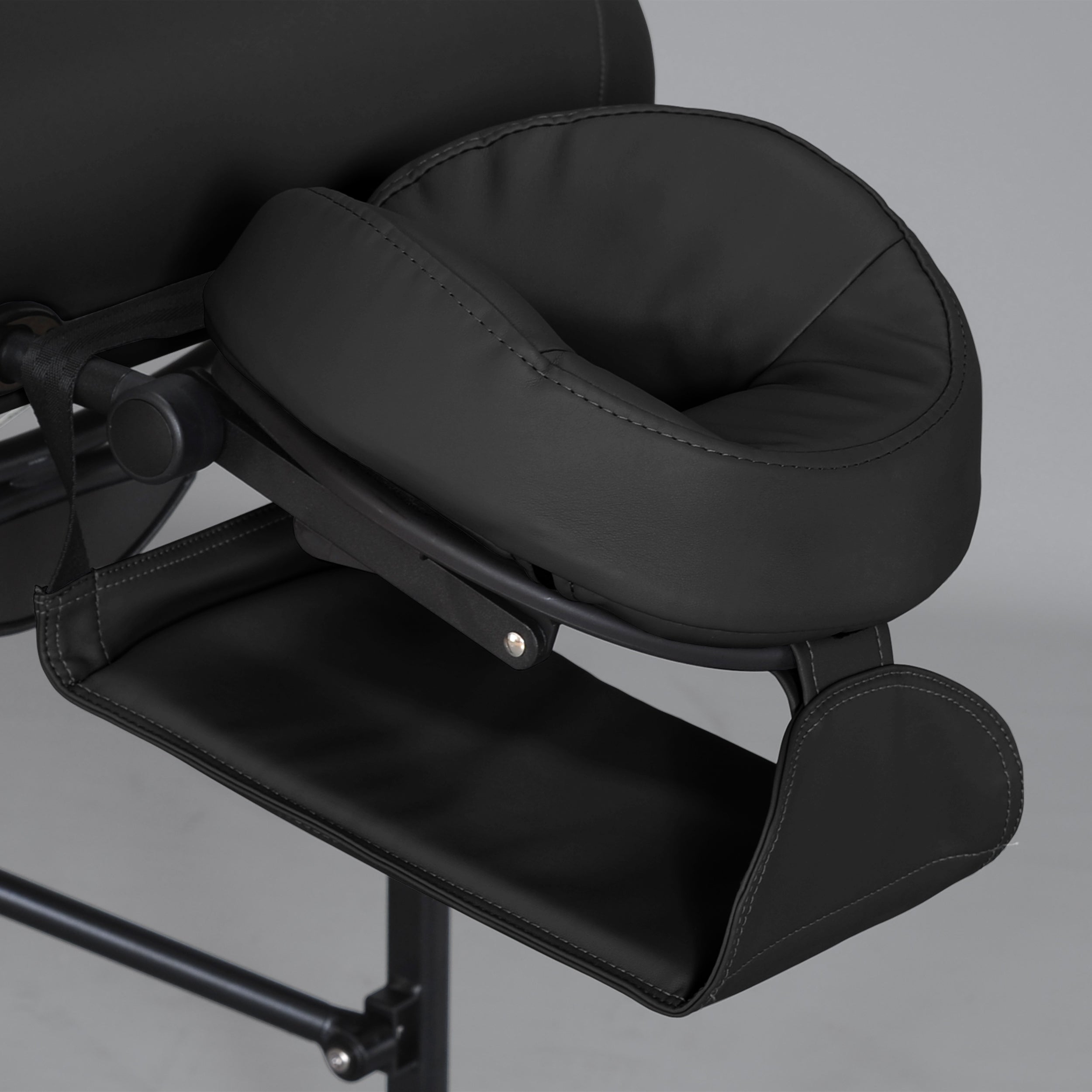 -2-Massage Table Smart Alu 70 Vinyl Flex K015 Black-2