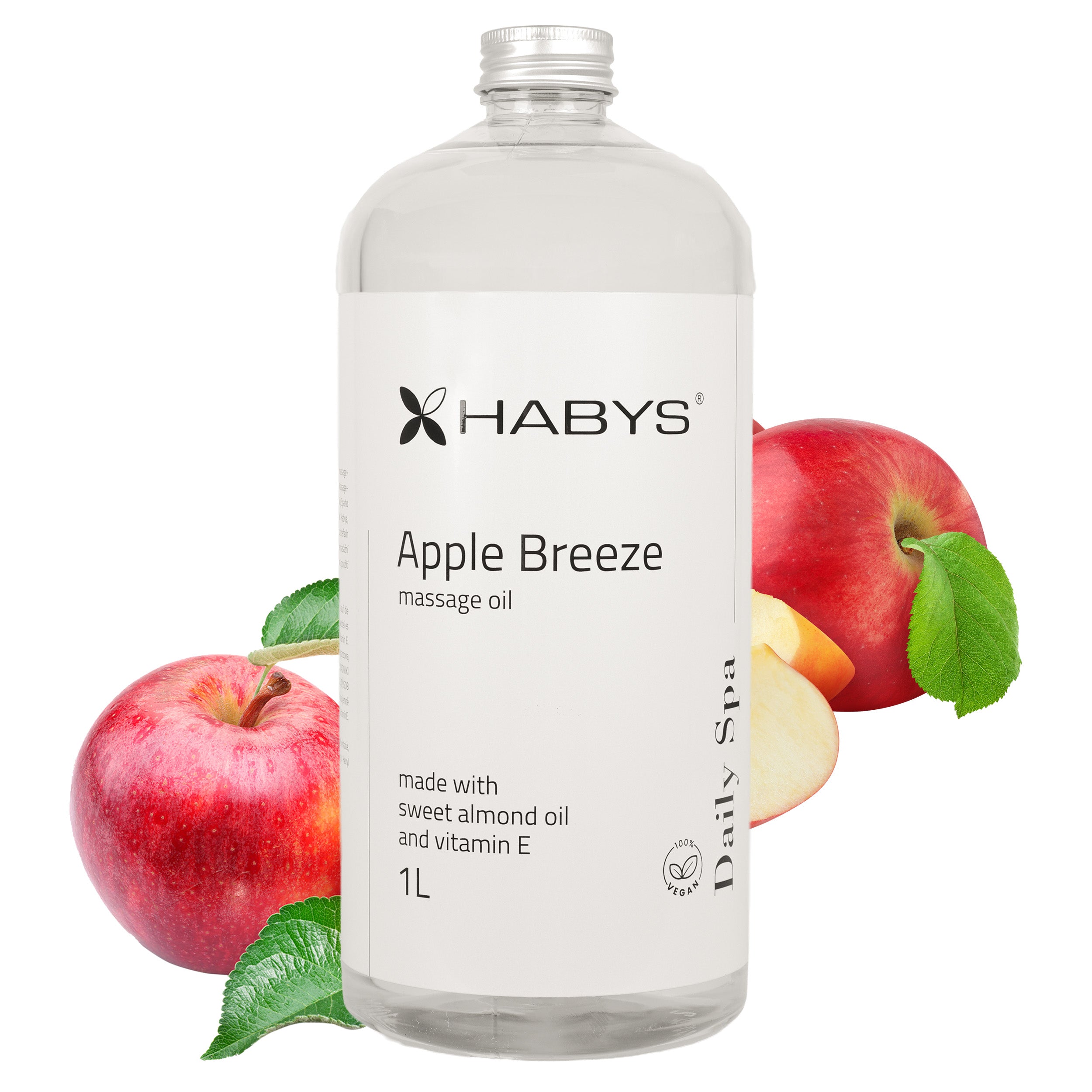 --Massage oil Daily Spa Apple Breeze, HABYS 1000 ml-