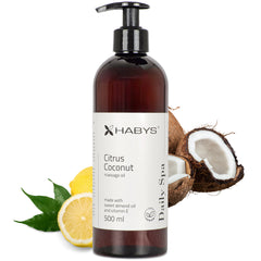 --Massage oil Daily Spa Citrus coconut, HABYS 500 ml-