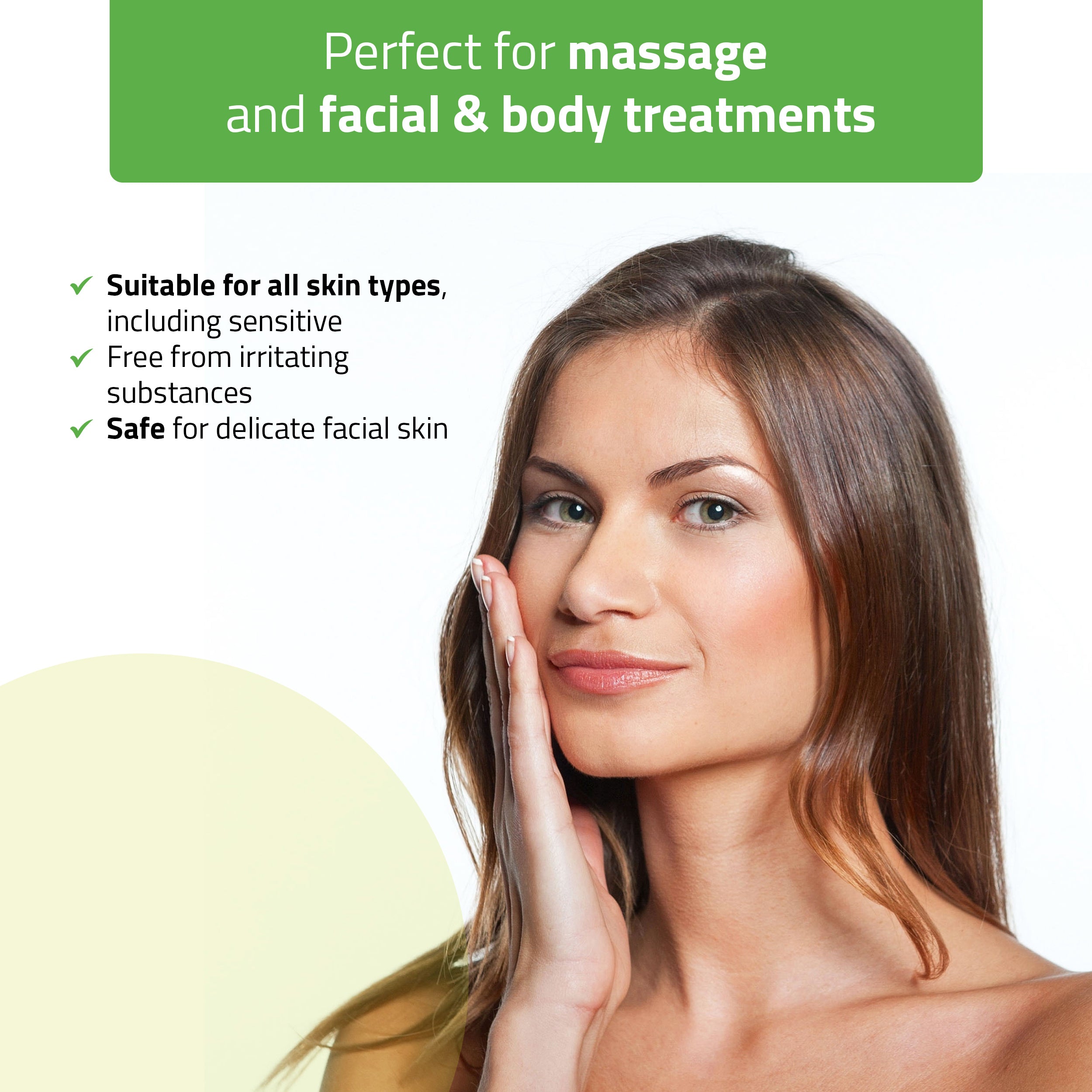 -3-Massage oil Nature Sweet Almond, HABYS 500 ml with pump-3