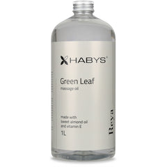 -1-Massage oil Reya Green Leaf HABYS, 1000 ml-1