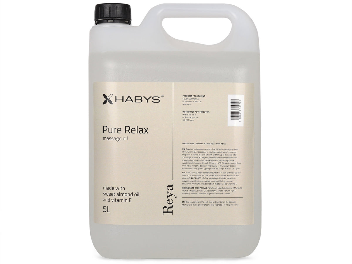 --Massage oil Reya Pure Relax HABYS, 5000ml-