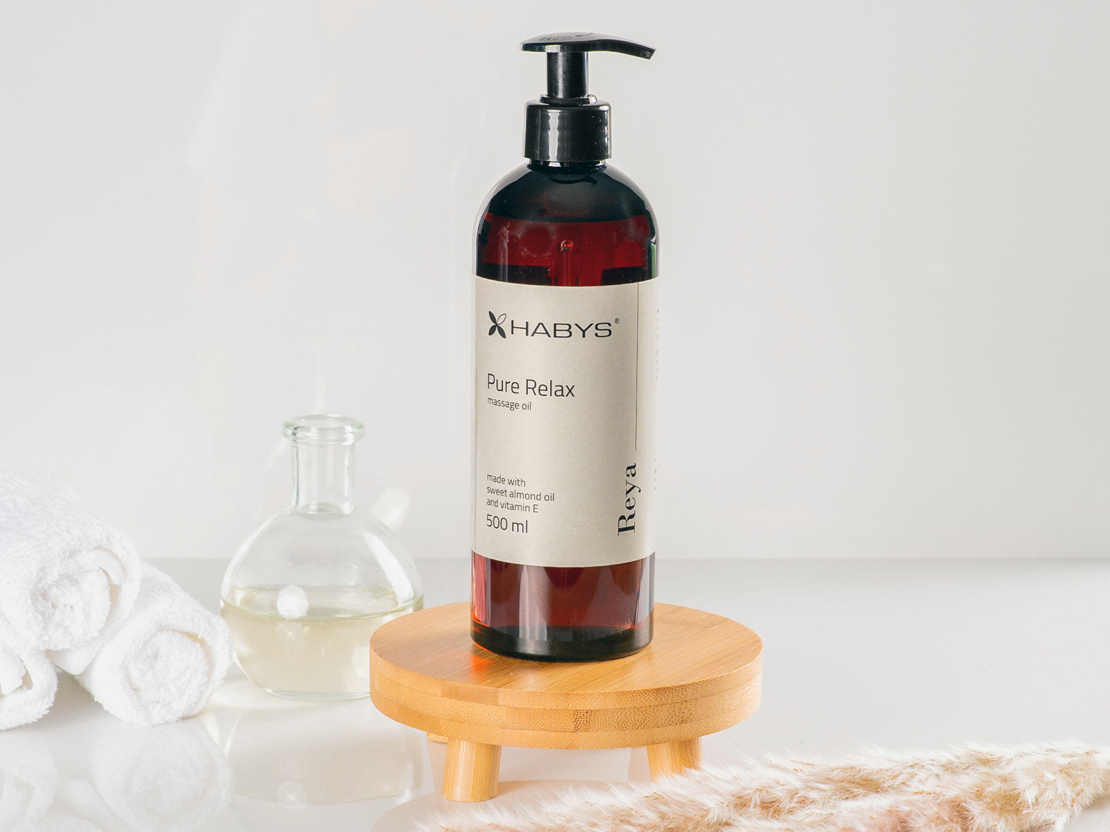 -1-Massage oil Reya Pure Relax HABYS, 500ml-1