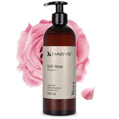 --Massage oil Reya Soft Rose HABYS, 500 ml-