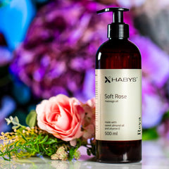 -1-Massage oil Reya Soft Rose HABYS, 500 ml-1