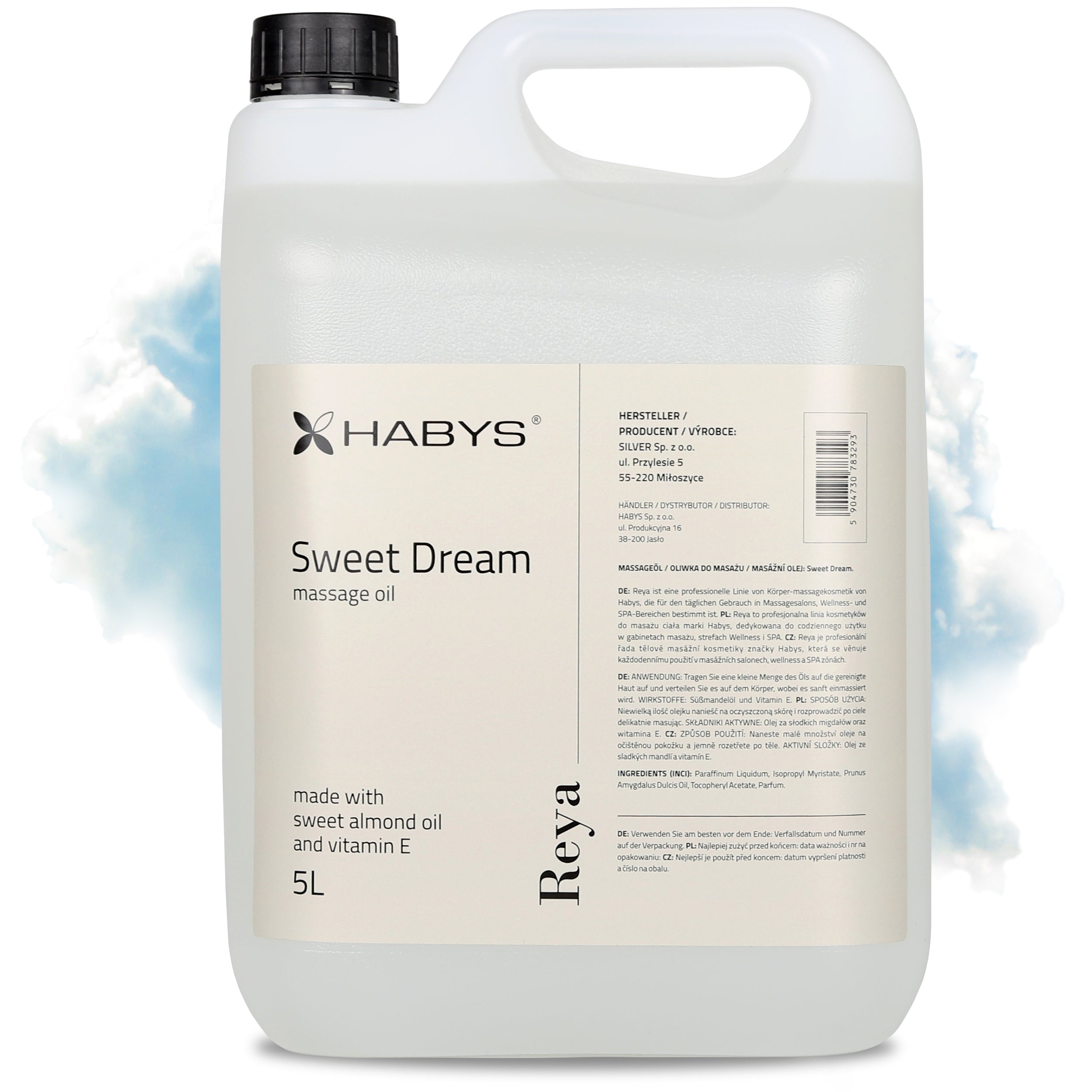 --Massage oil Reya Sweet Dream HABYS, 5000 ml-