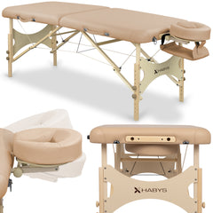 --Massage table Bello One 70 Soft Touch K607 Moco Beige-