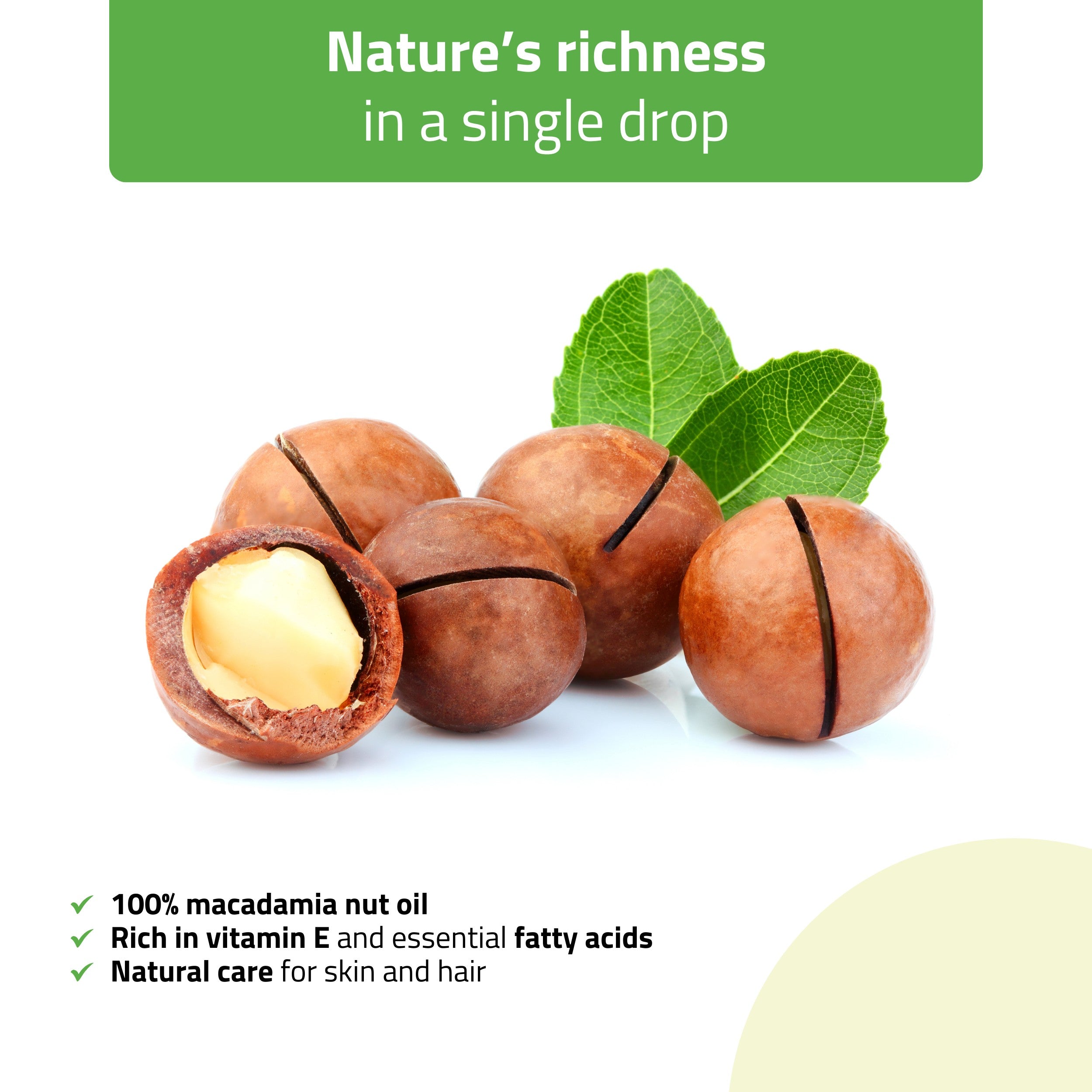 -2-Nature Silky Macadamia HABYS Massage Oil 100 ml with Pipette-2