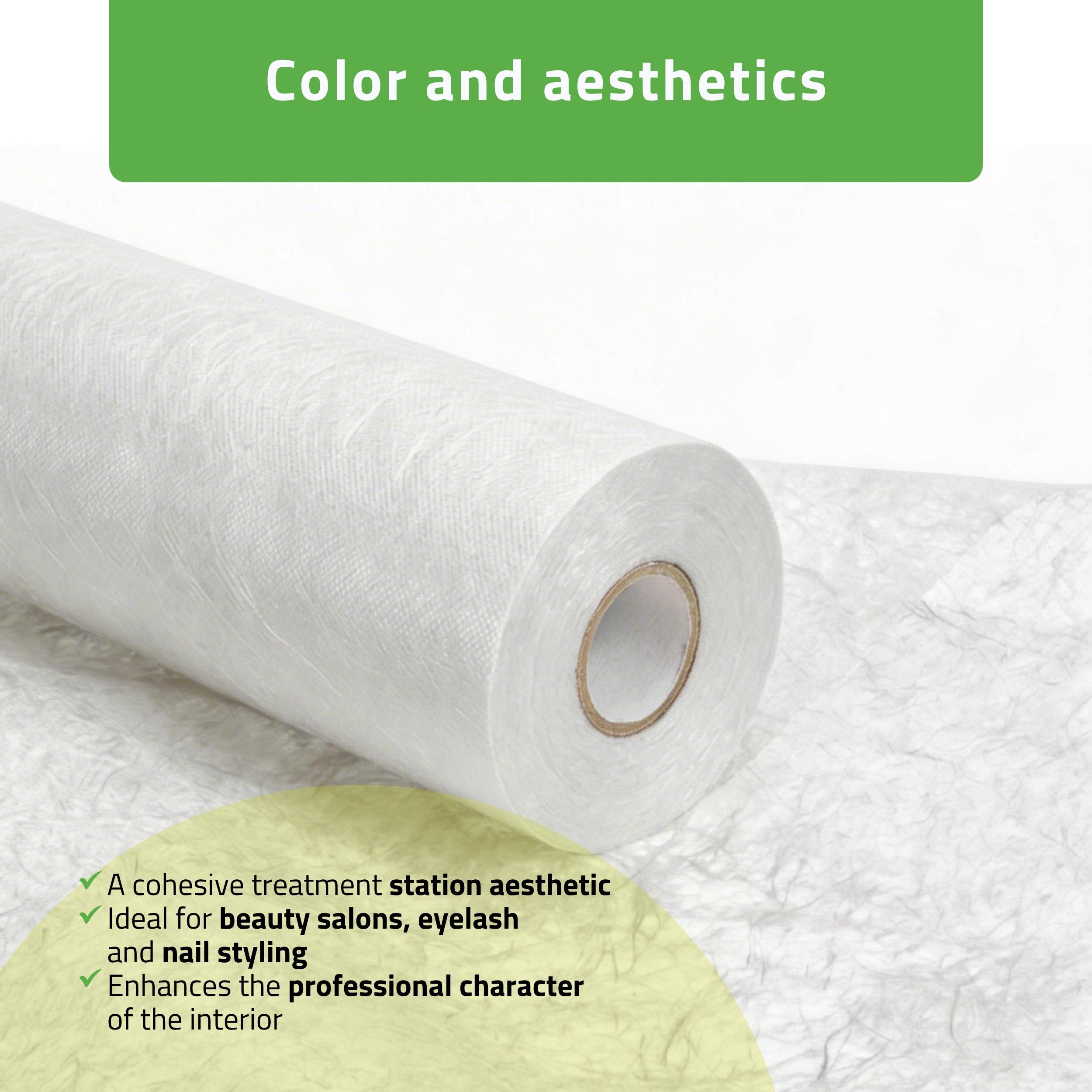 -4-Non-woven medical roll sheet 60 cm x 50 m 15g/m2, white-4
