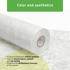 -2-Non-woven medical roll sheet 70 cm x 50 m 15g/m2, white-2