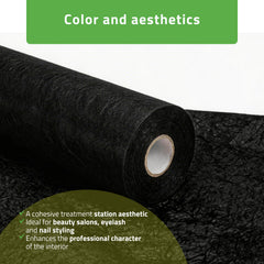 -3-Non-woven medical roll sheet 70 cm x 50 m 18g/m2, black-3