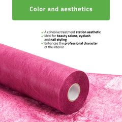 -2-Non-woven medical roll sheet 70 cm x 50 m 18g/m2, pink-2