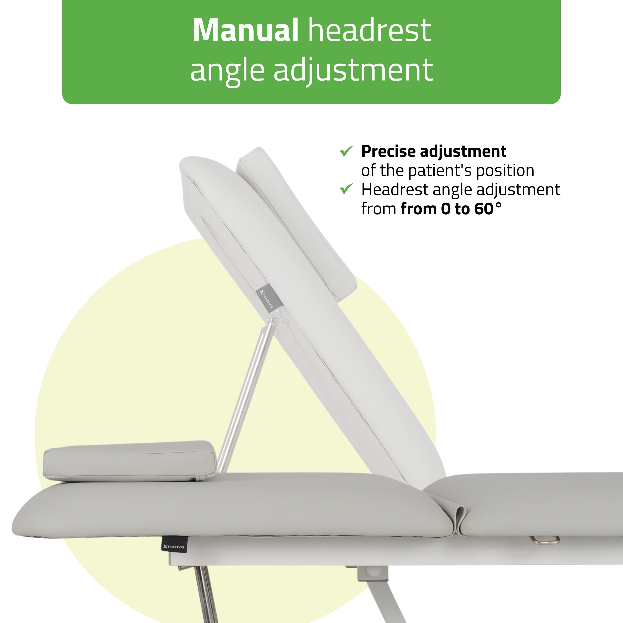 -3-Optima therapy table, electric height adjustment with hand remote – Satin Comfort k729 grey-3