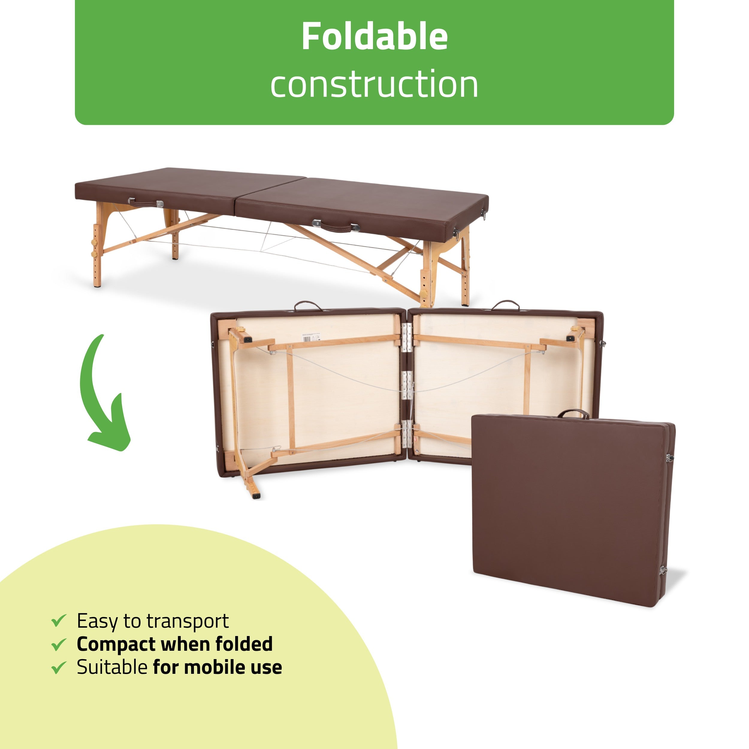 -6-Portable Thai massage table Niro 80 PU k835 brown-6