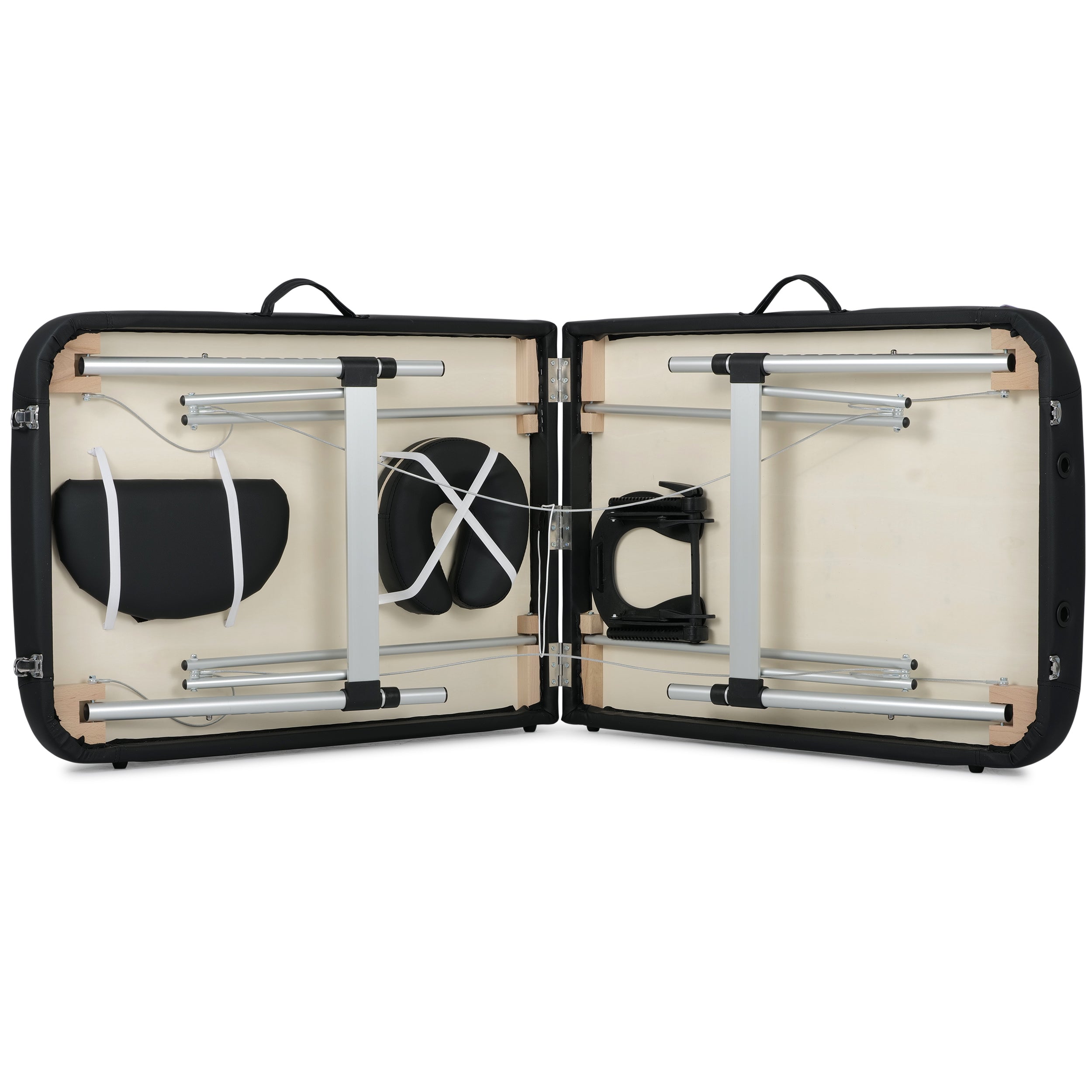 -2-Portable cosmetic and massage bed Estetic Dark Comfy Base K515 Black-2