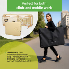 -3-Portable massage table Sofia Comfy Base K533 Beige-3