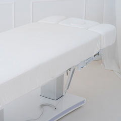 -1-Prestia White Velour Sheet Set | Habys-1