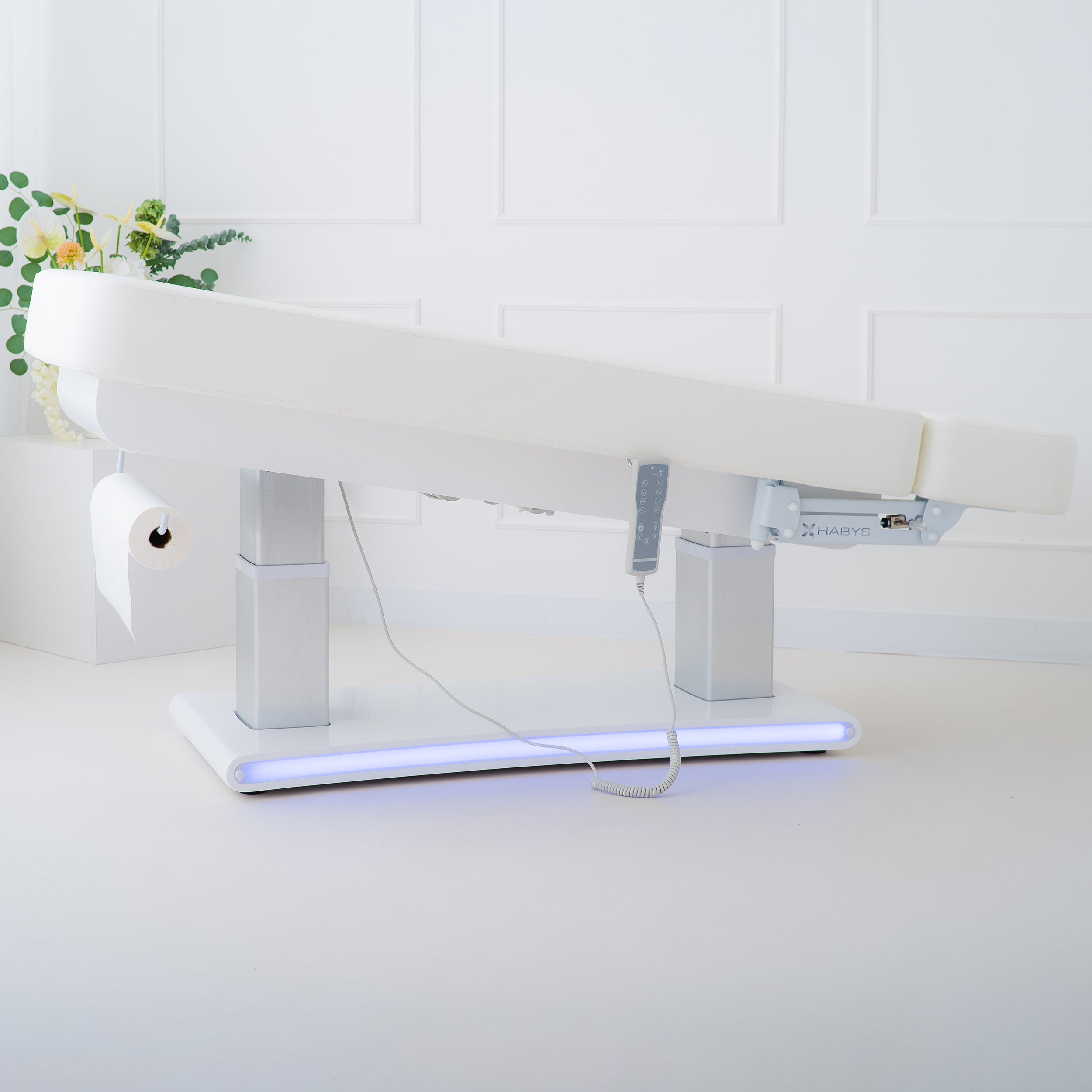 -7-Prestia White electric beauty bed | Habys-7