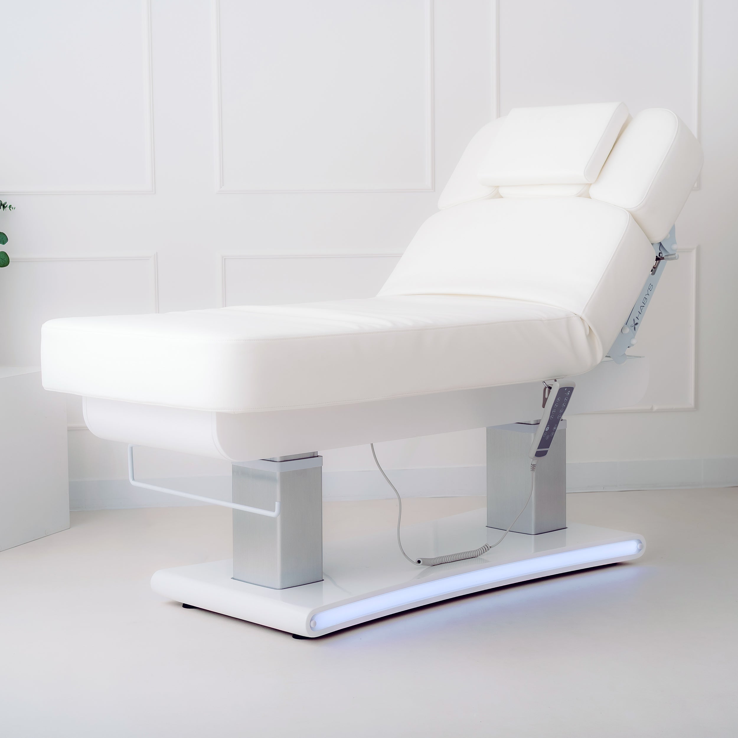 -8-Prestia White electric beauty bed | Habys-8