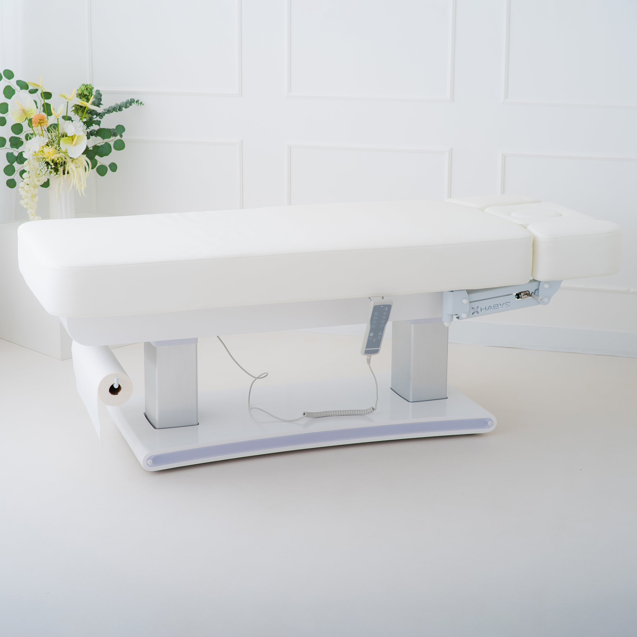 -13-Prestia White electric beauty bed | Habys-13