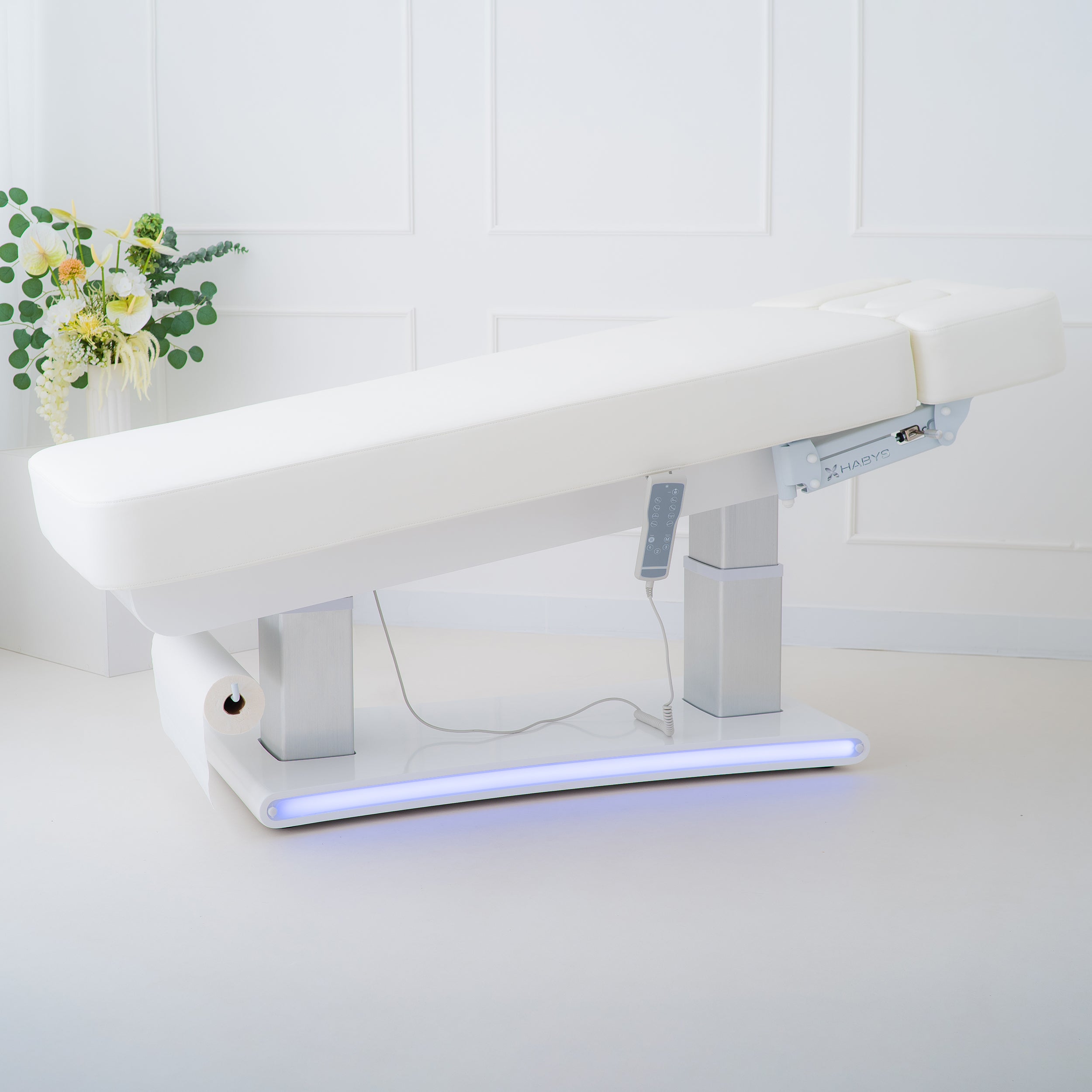 -14-Prestia White electric beauty bed | Habys-14