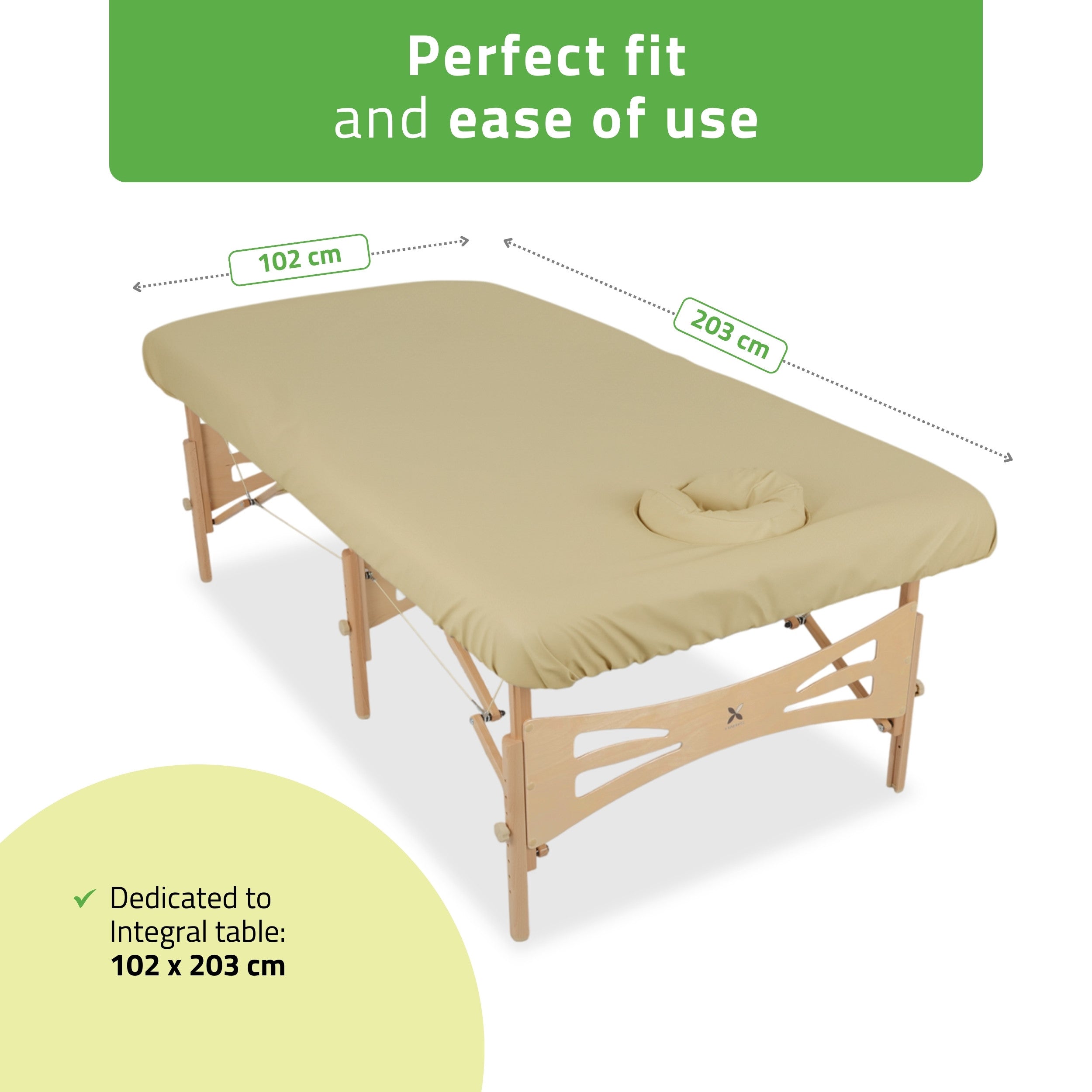 -1-Protective Table Cover C460 (Oil-resistant) 102x203 cm Integral Struktural beige-1