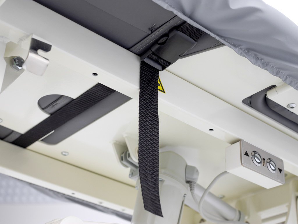 -4-Protective Table Cover C460 (Oil-resistant) 198x70 Evero ERGO V4, X7; Proxima V4, X7 Grey-4