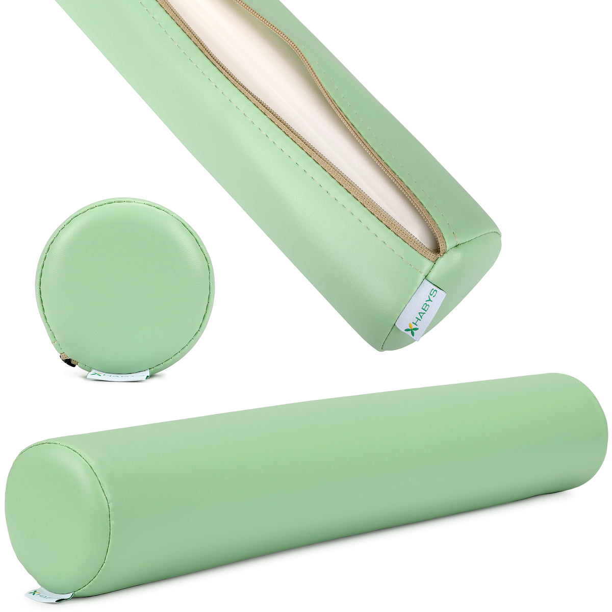 --Round Bolster 10x60 K022 Green-