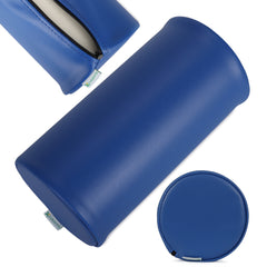 --Round Bolster 15x30 K012 Navy Blue-