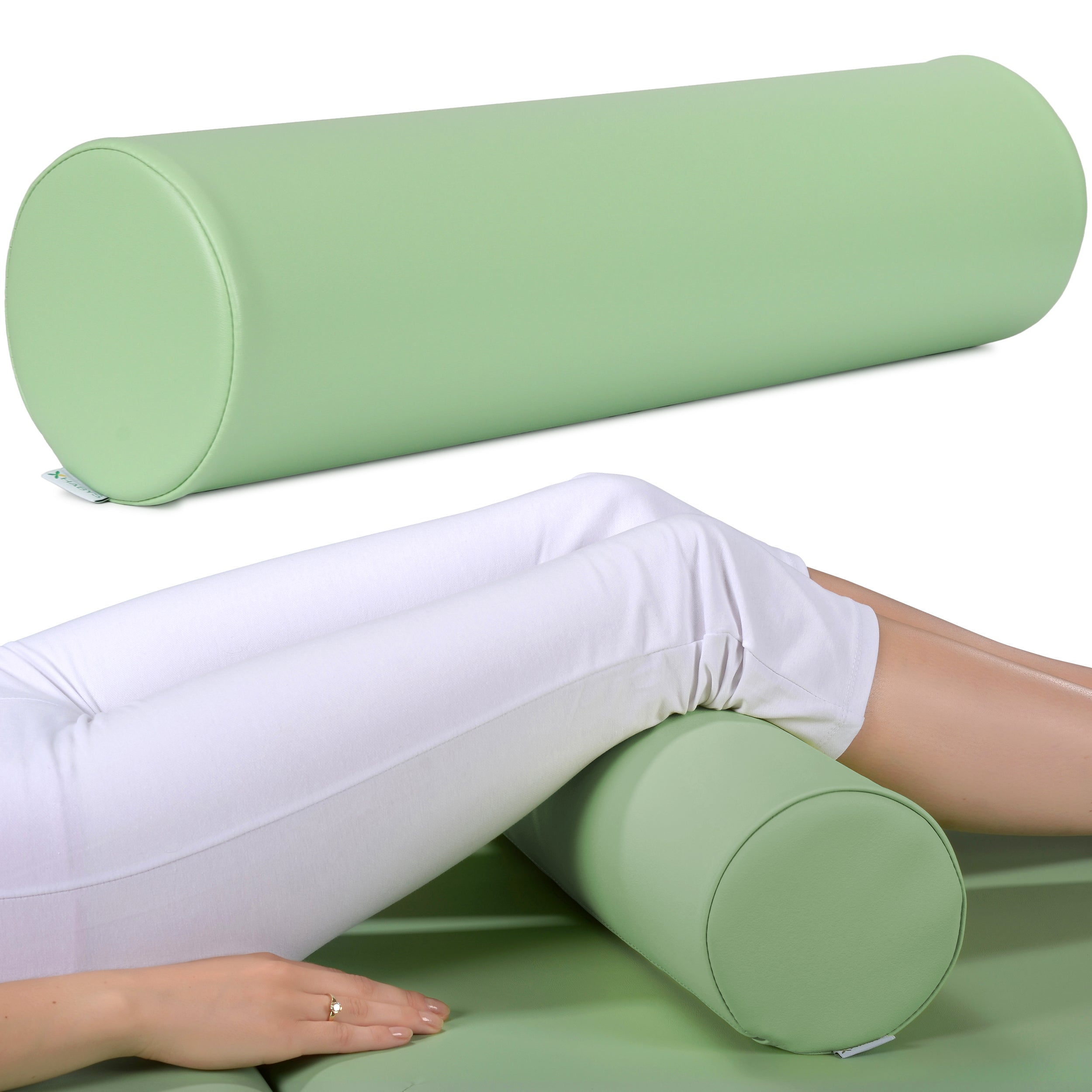 --Round Bolster 15x60 K022 Green-