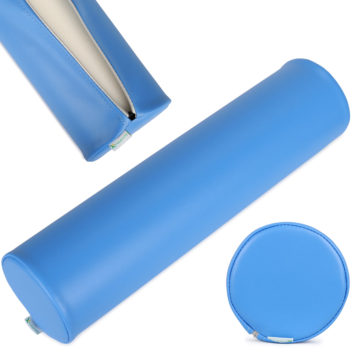 --Round Bolster 15x60 K023 Blue-