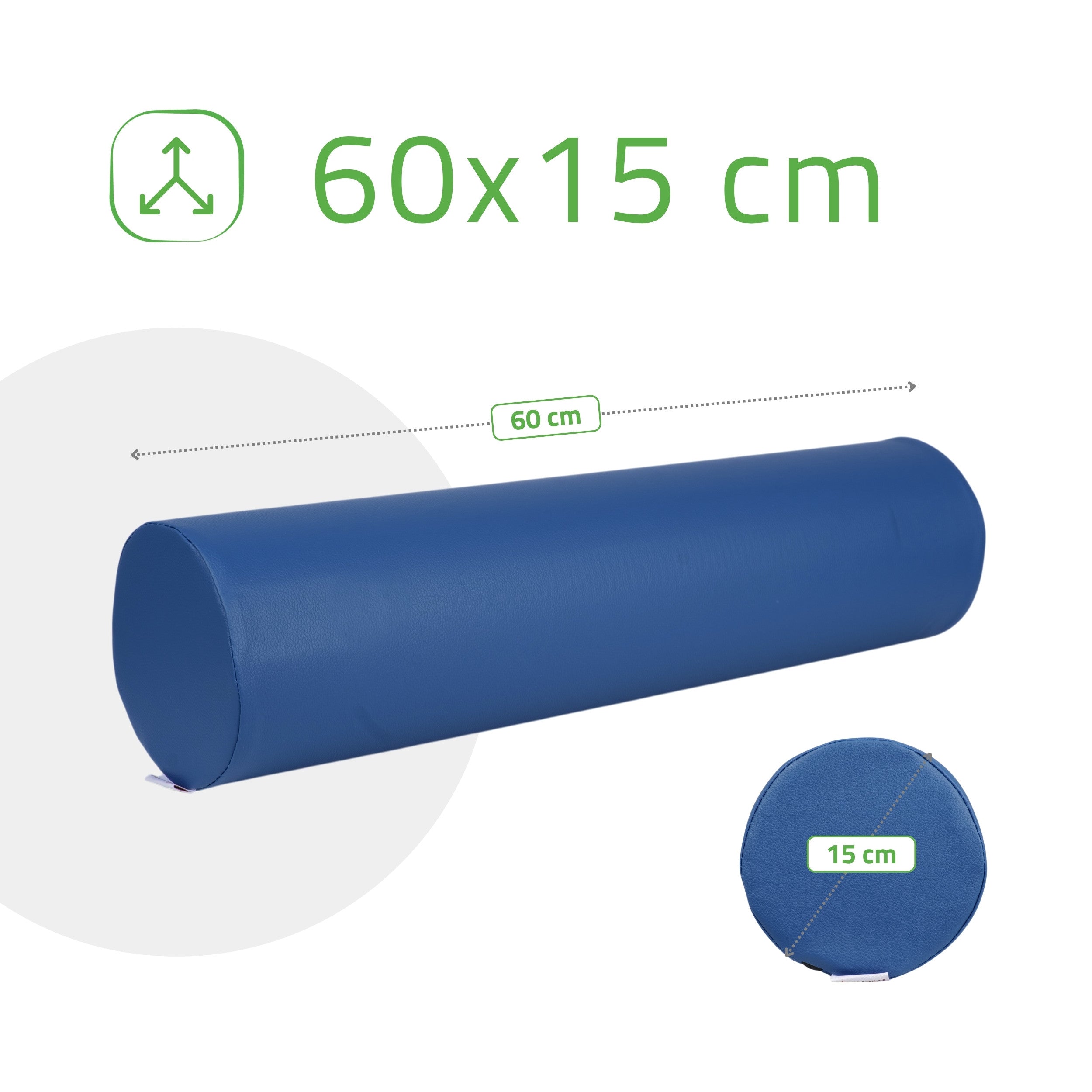 -4-Round Bolster 15x60 - K512 blue-4