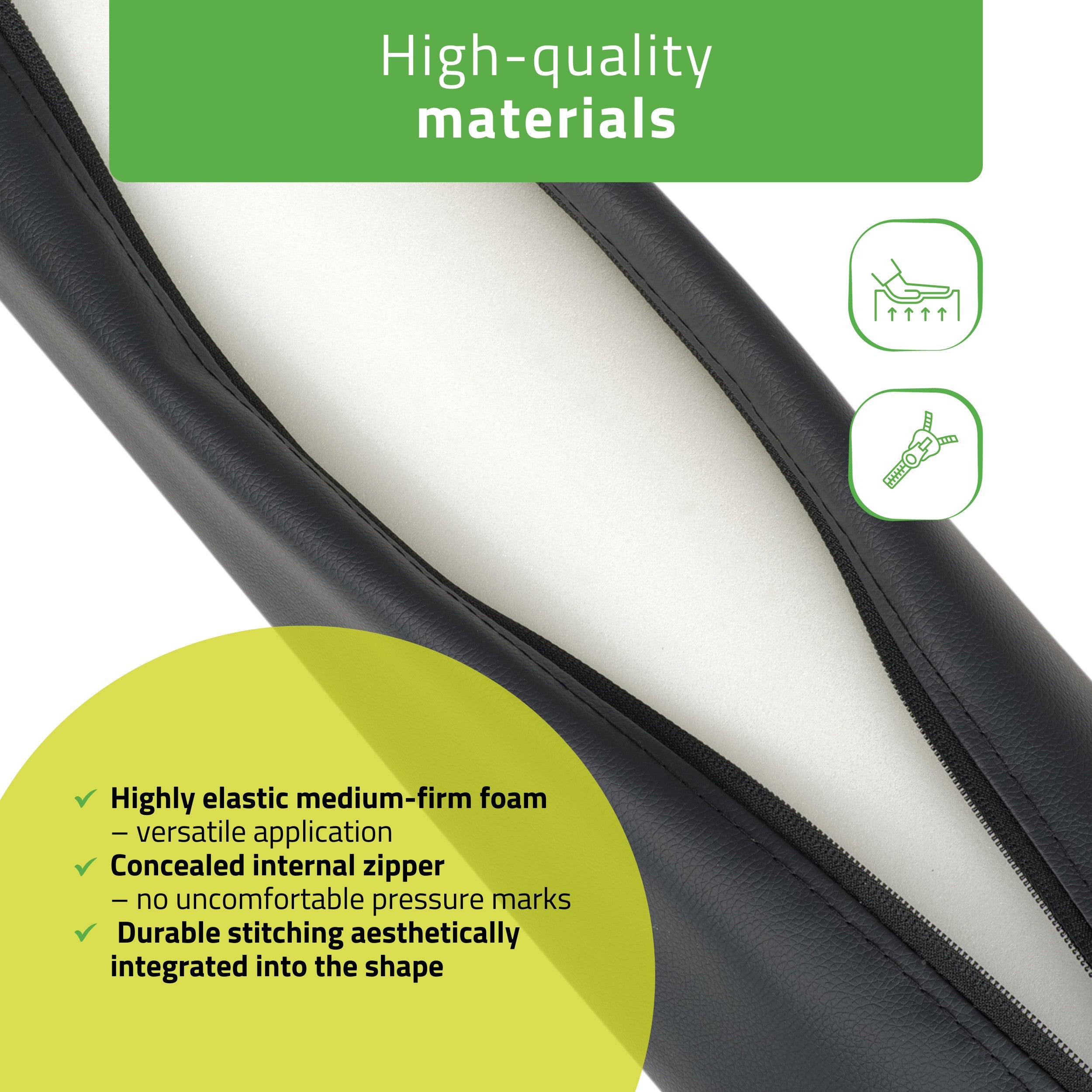 -2-Round Bolster 15x60 - K515 Black-2