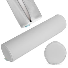 --Round Bolster 15x60 k729 Light Gray-