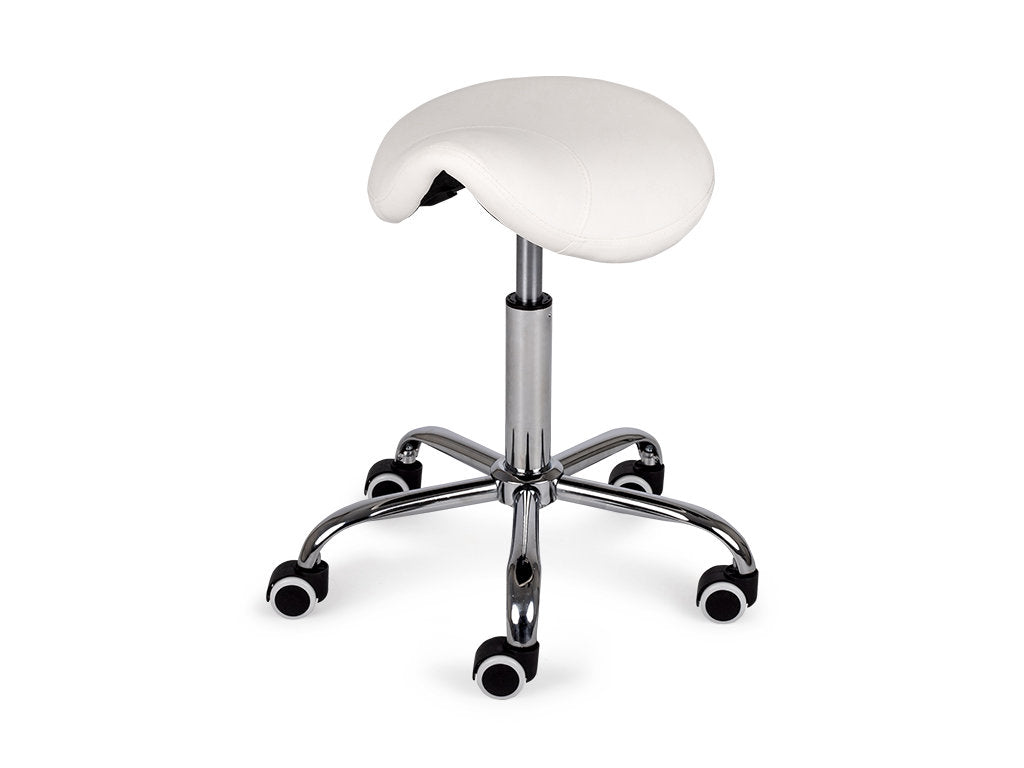 --Saddle chair LOFI Comfy Base K501 White-