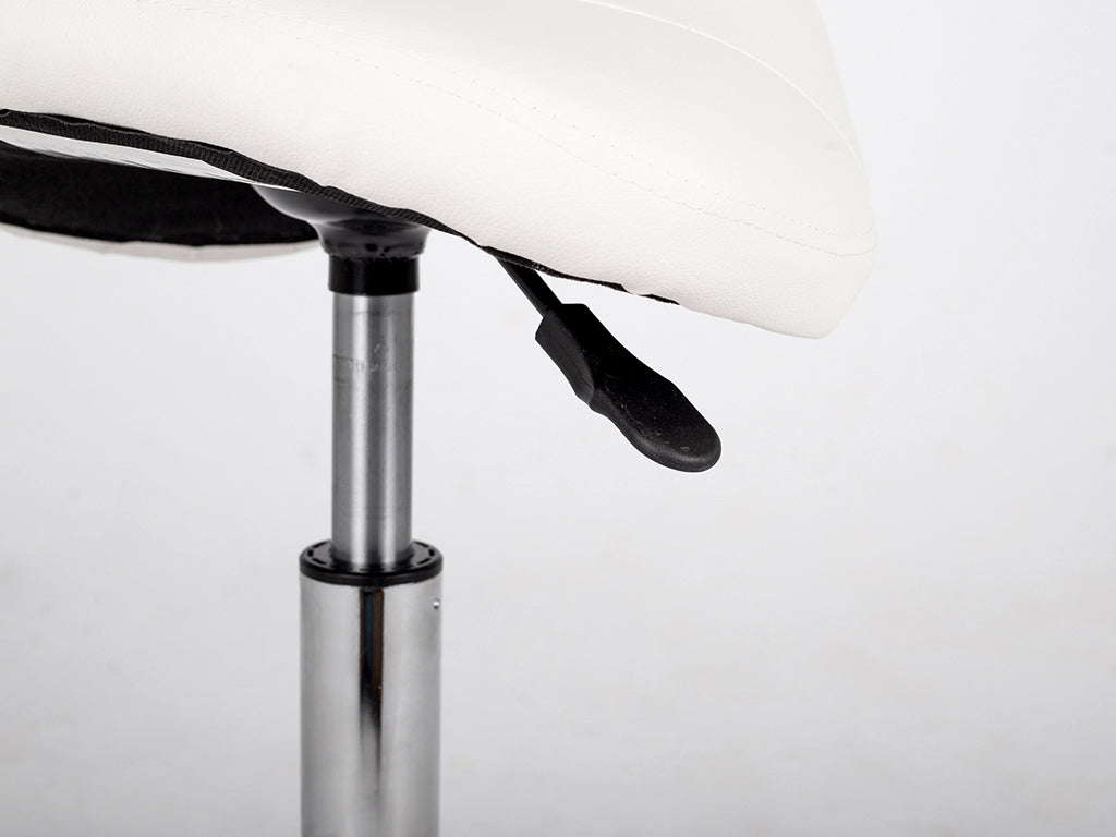 -2-Saddle chair LOFI Comfy Base K501 White-2