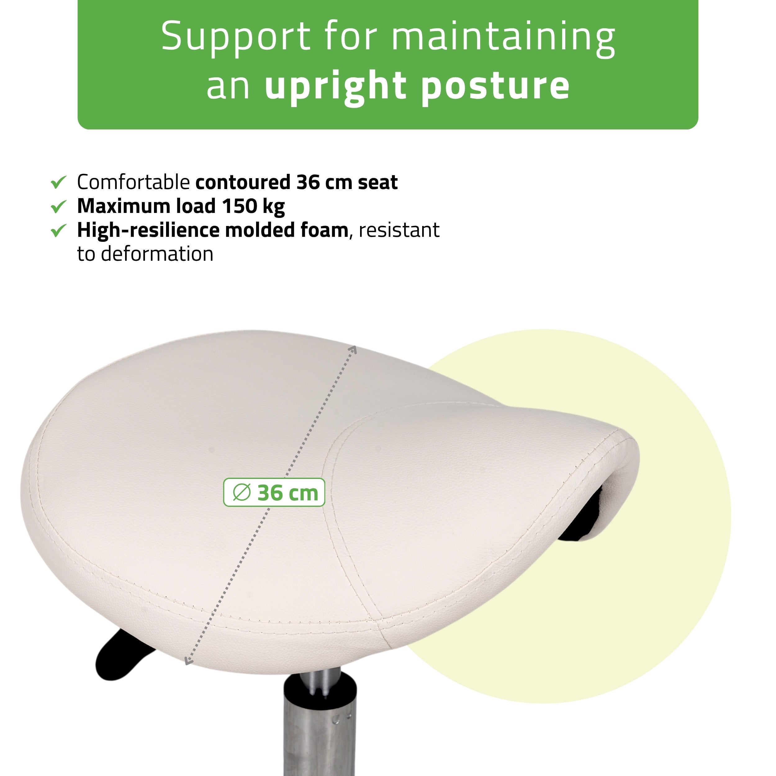 -1-Saddle stool Lila, PVC k501 white-1