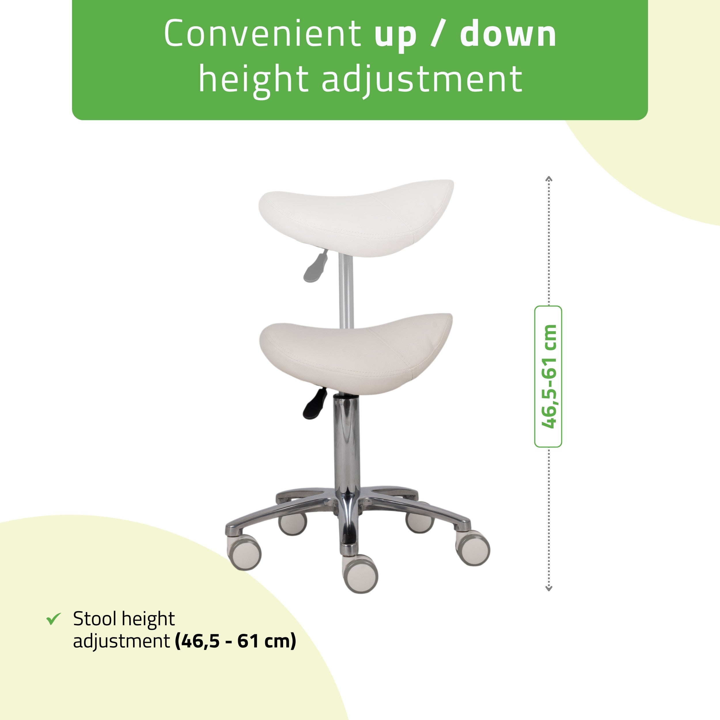 -3-Saddle stool Lila, PVC k501 white-3