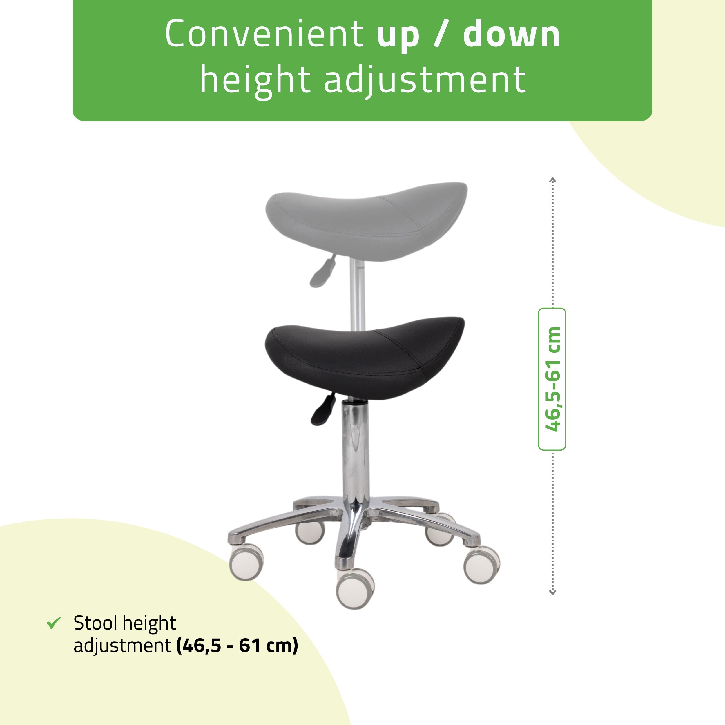 -3-Saddle stool Lila, PVC k515 black-3