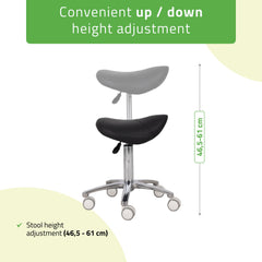 -3-Saddle stool Lila, PVC k515 black-3