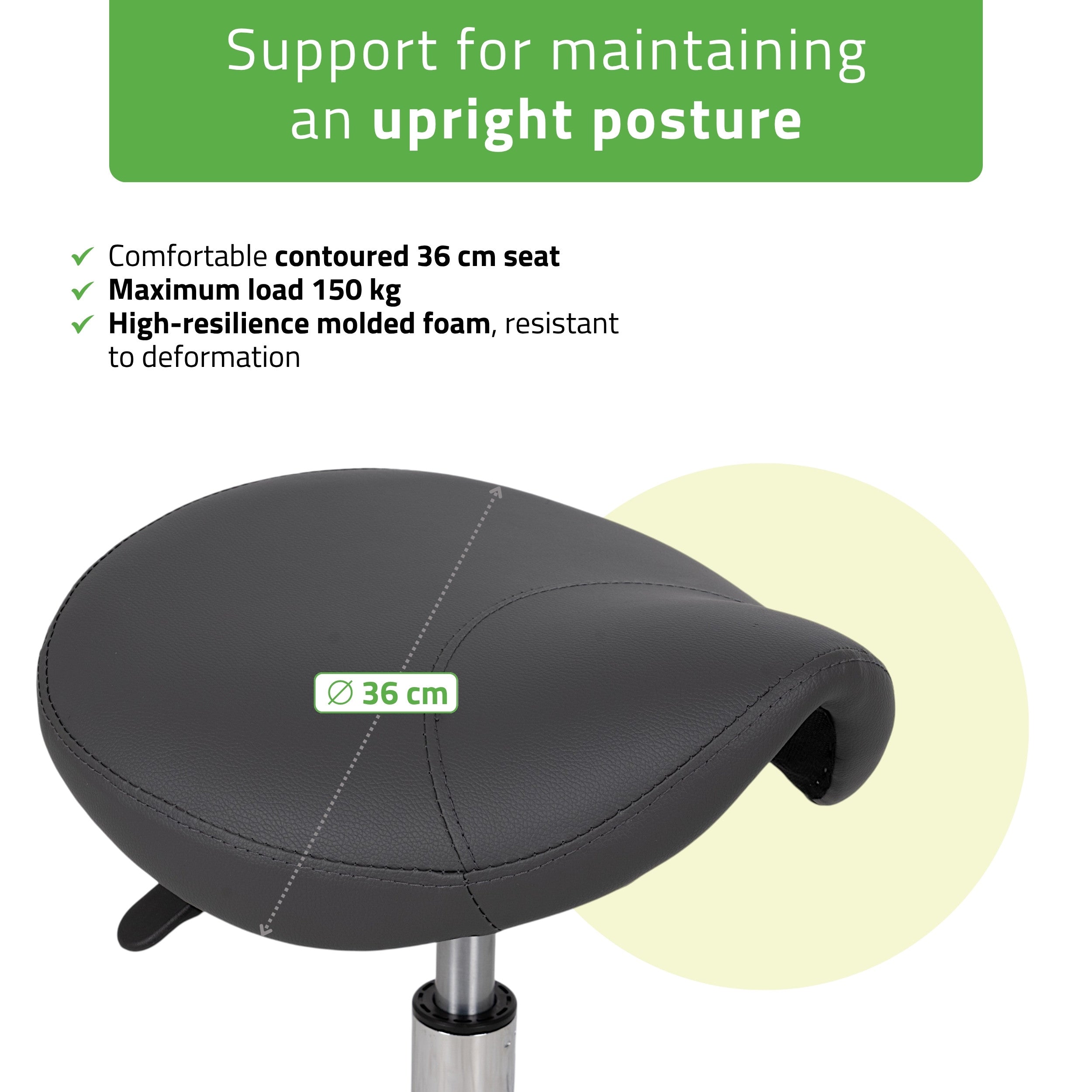 -1-Saddle stool Lila, PVC k521 grey-1