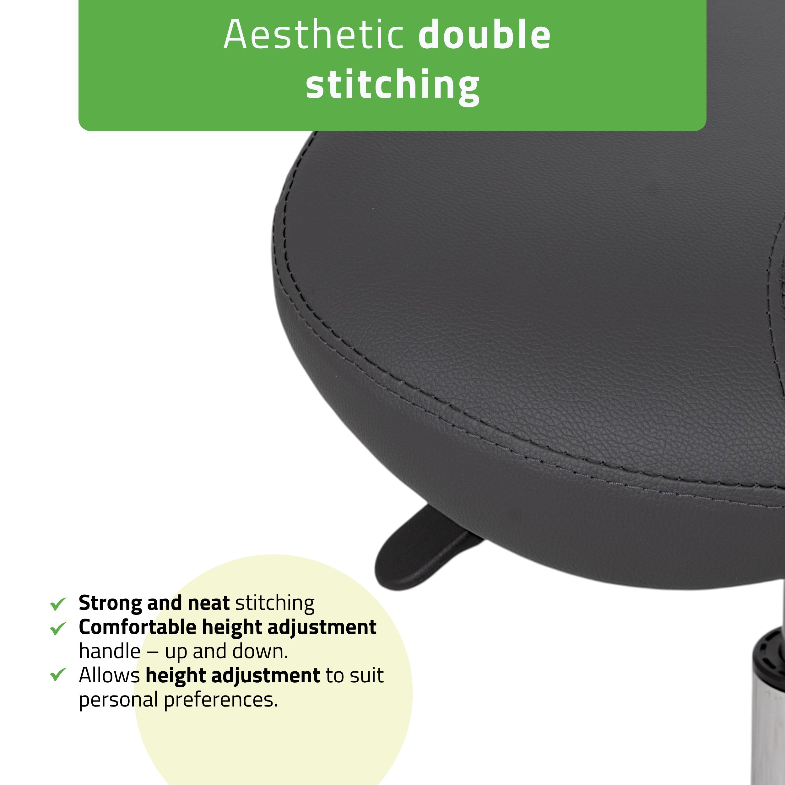 -2-Saddle stool Lila, PVC k521 grey-2