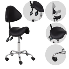 --Saddle stool Sola, Comfy Base k515 black-