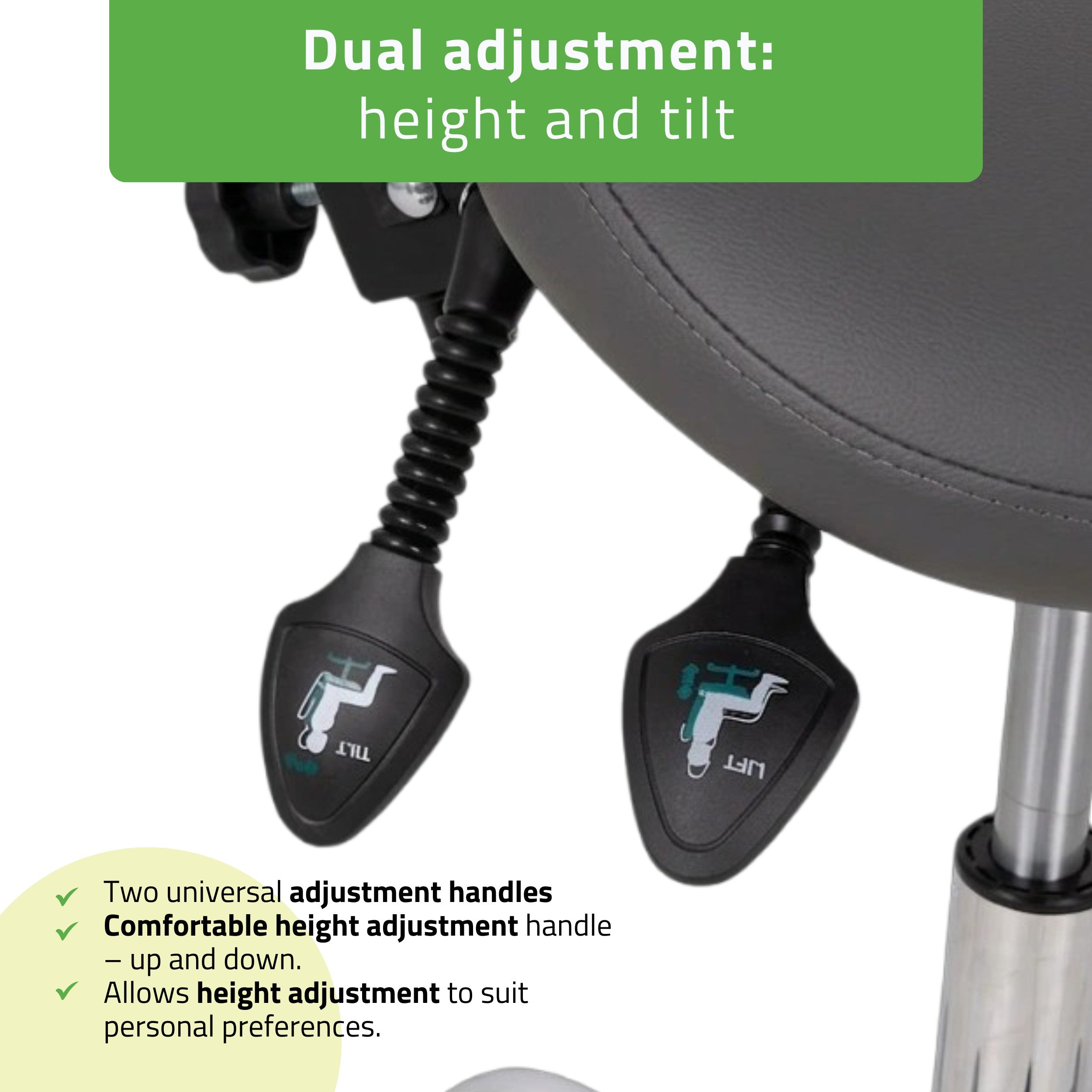 -4-Saddle stool Sola, Comfy Base k521 grey-4