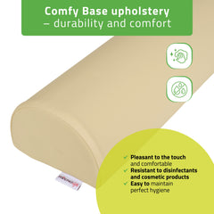 -3-Semi Round Bolster 60x15x10 - K533 Beige-3