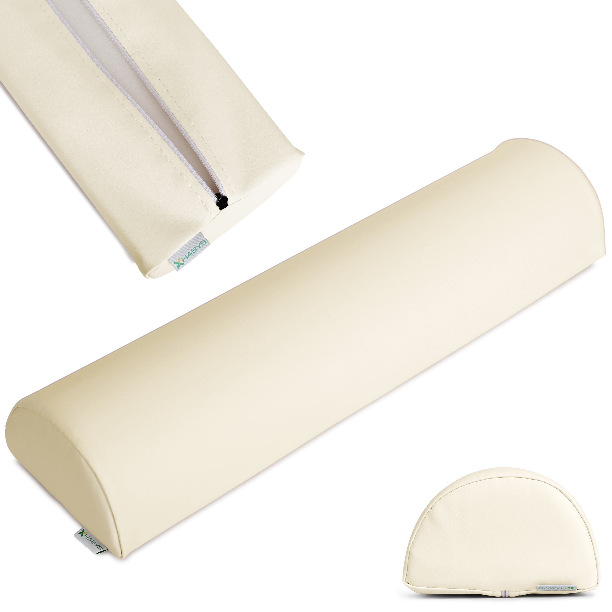 --Semi Round Bolster 60x15x10 k707 ivory-