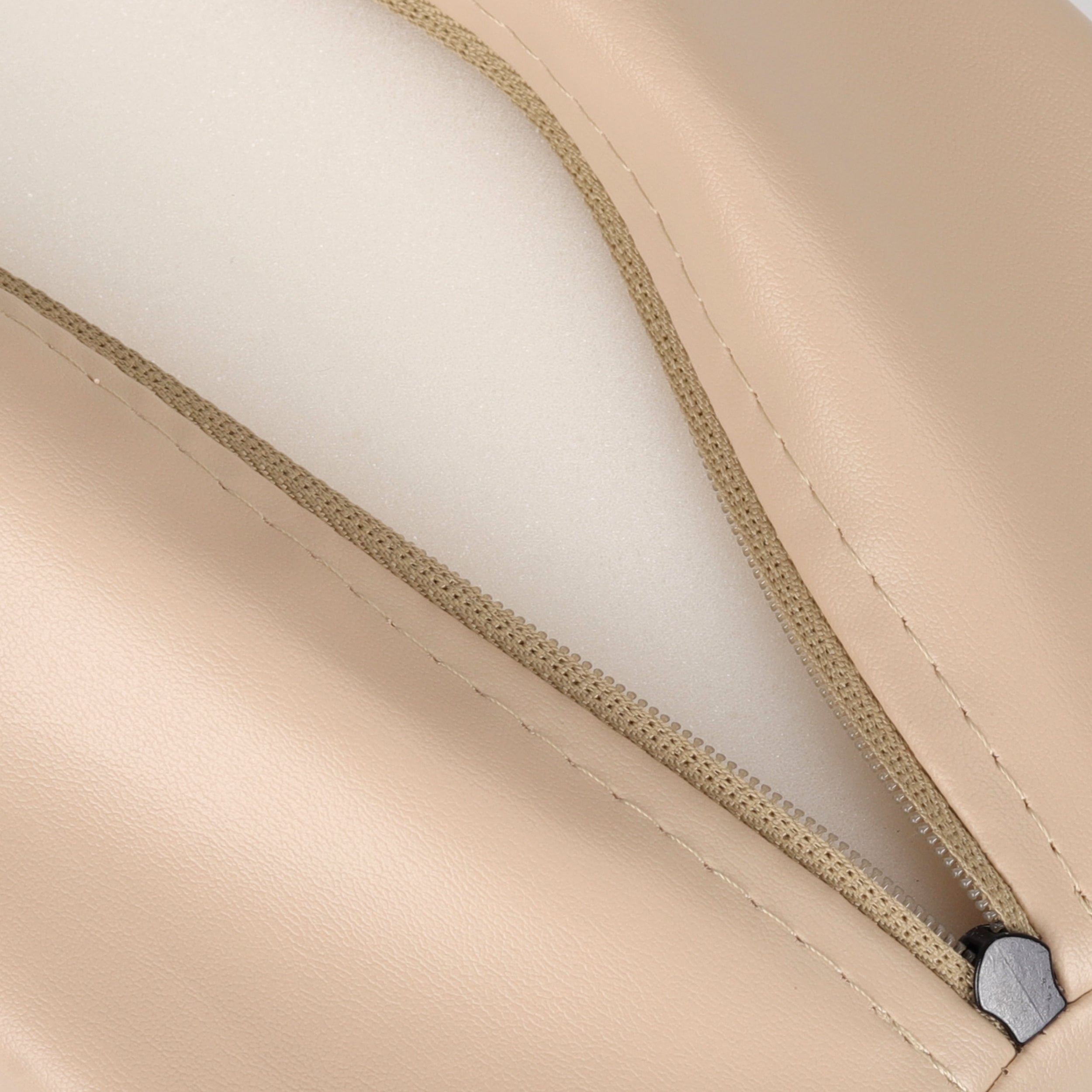 -2-Semi Round Bolster 60x18x12 K033 Beige-2