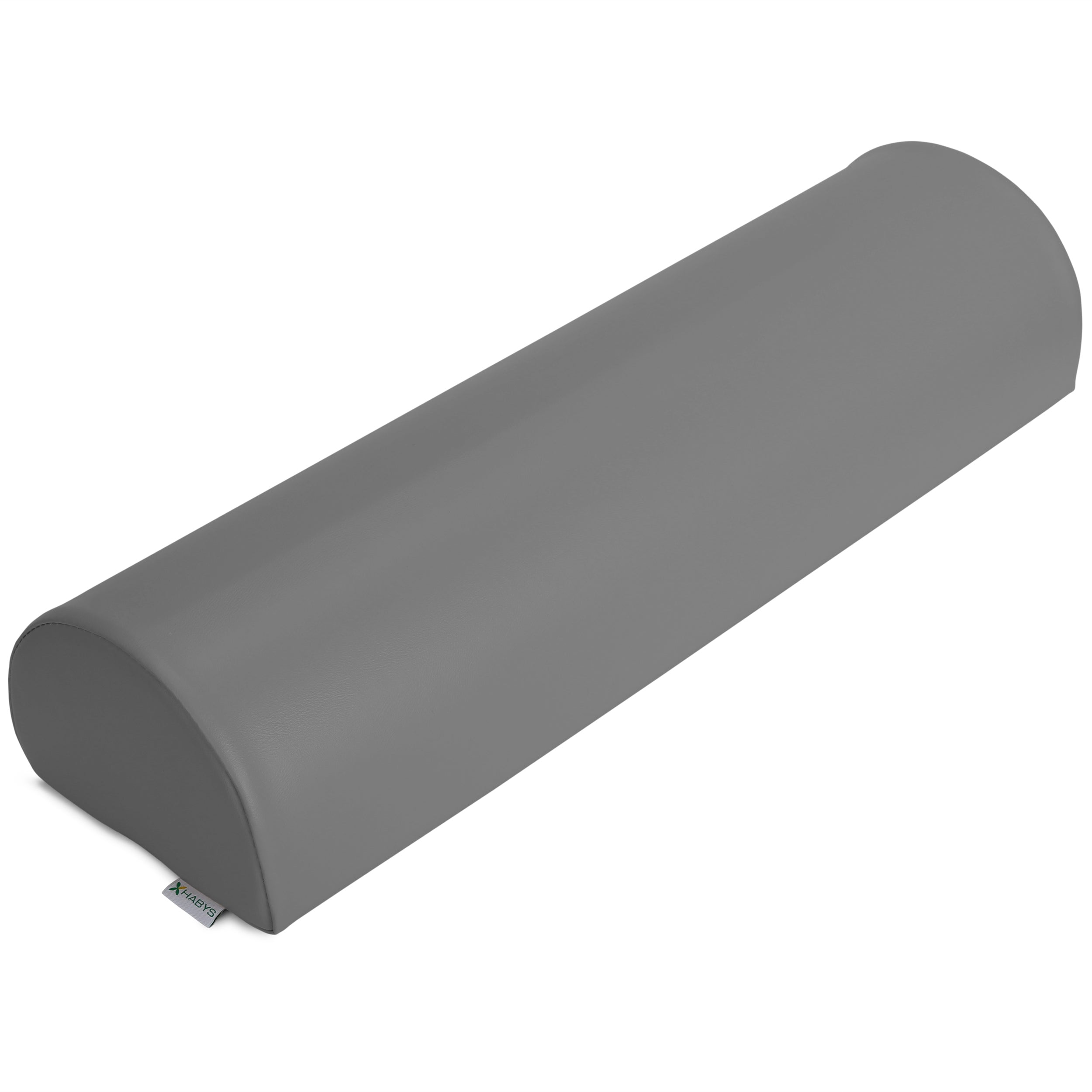 -2-Semi Round Bolster 60x18x12 K322 Gray-2