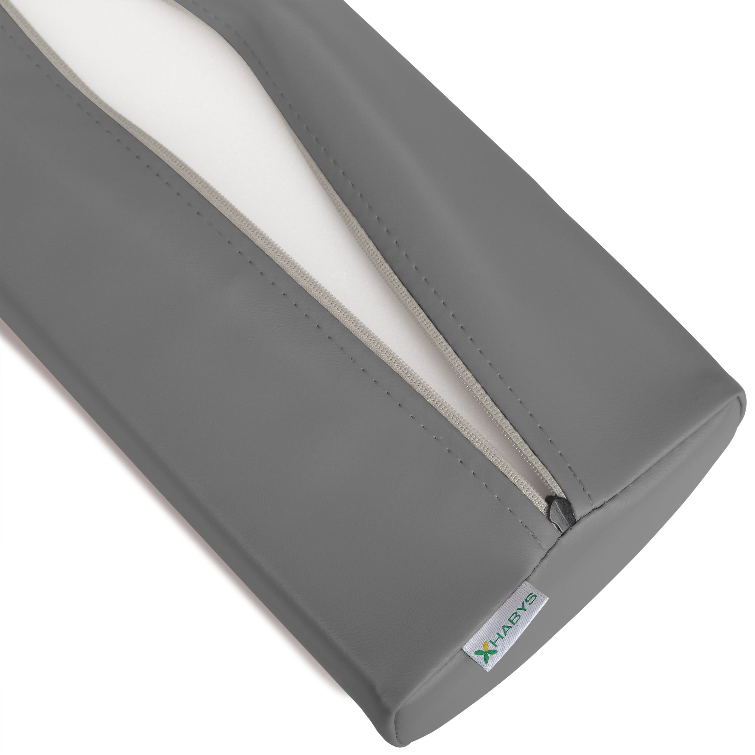 -1-Semi Round Bolster 60x18x12 K322 Gray-1